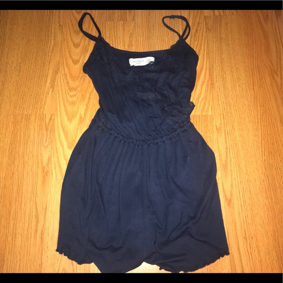Hollister Navy Sleep Romper - Picture 2 of 3
